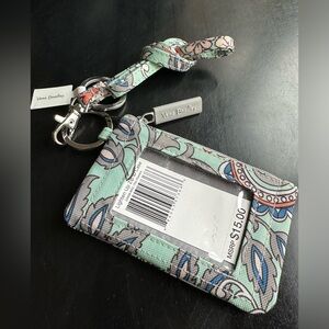 Two Very Bradley ID lanyards